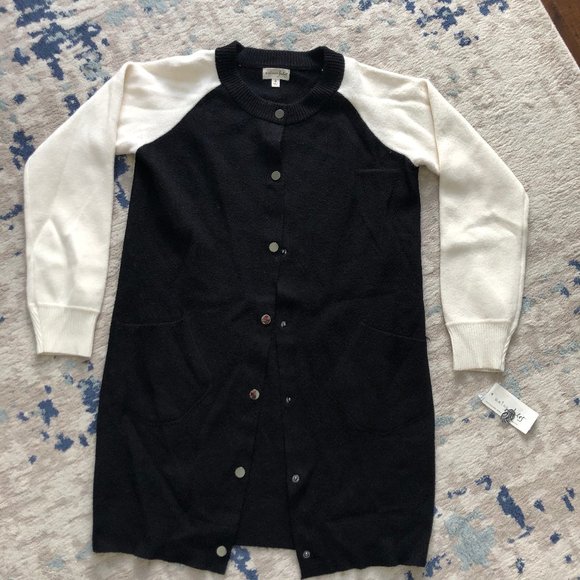 Maison Jules Melbourn Sarah Colorblock Cardigan - Picture 3 of 7